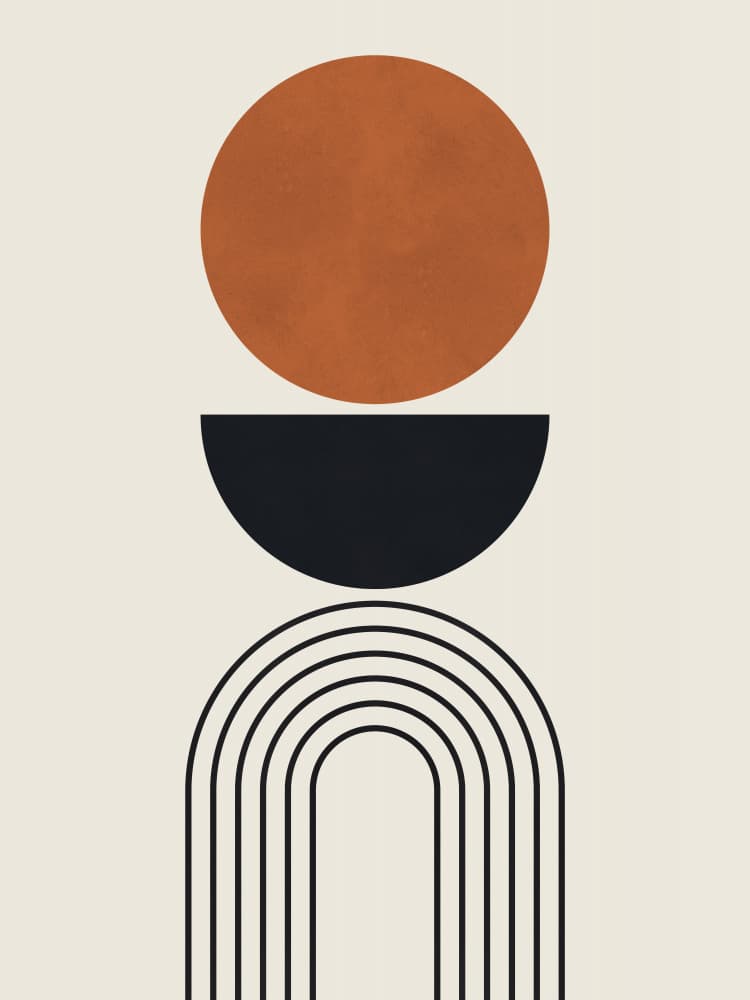 Desert Sun Arches by Vitor Costa — canvas wall art