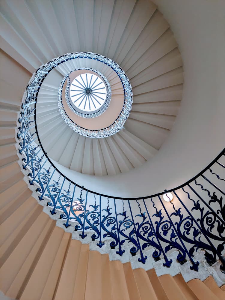 The Tulip Stairs by Elizabeth Allen — canvas wall art