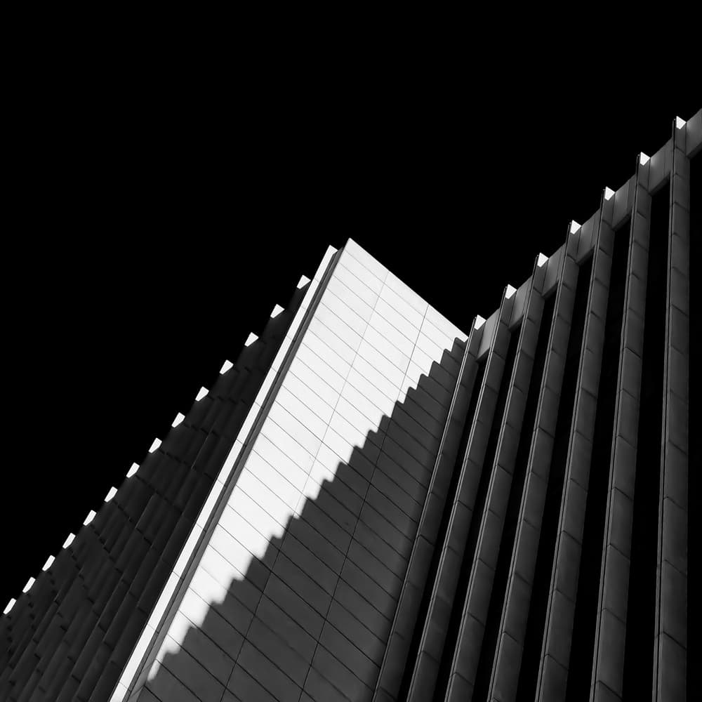 Modern Architectural Lines by Markus Auerbach — canvas wall art
