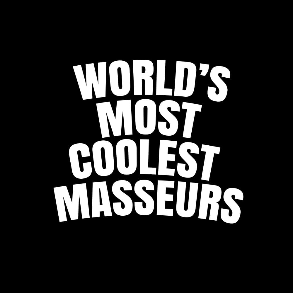 World's Coolest Masseurs by Happie Eagle — canvas wall art