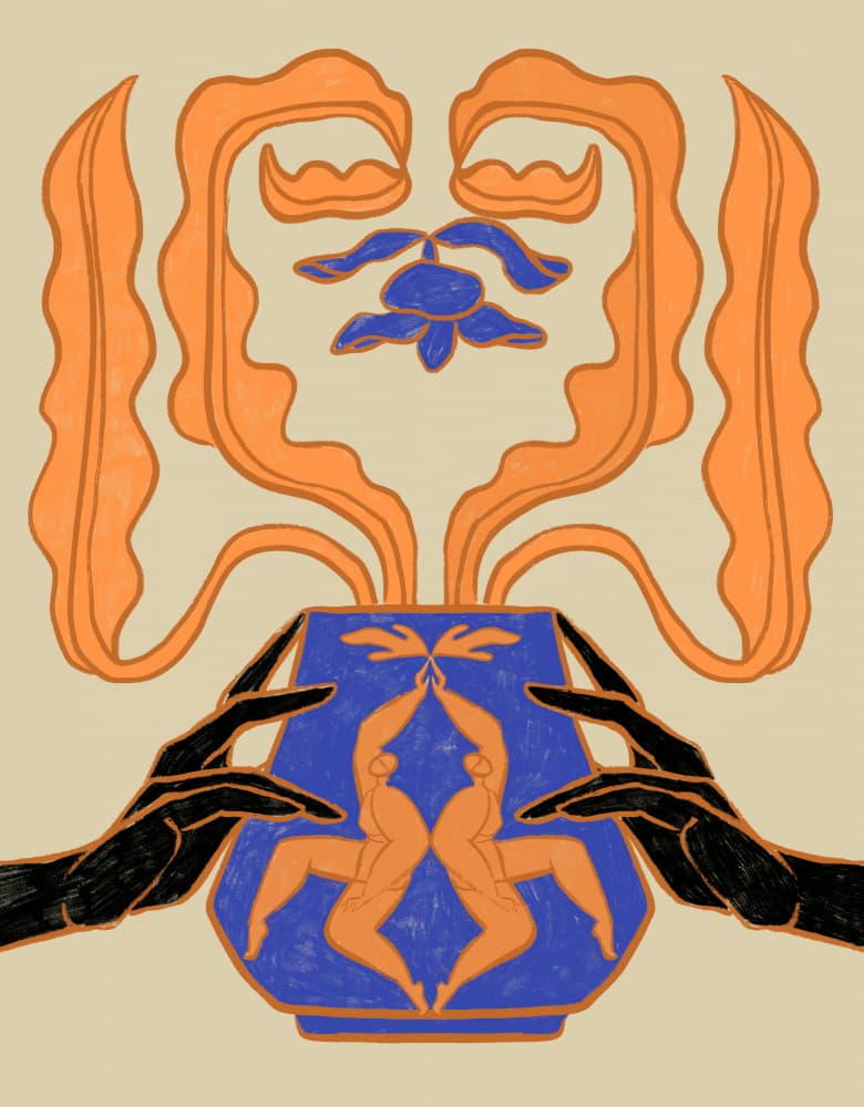 Vessel Collection: New Beginnings by Arty Guava — canvas wall art