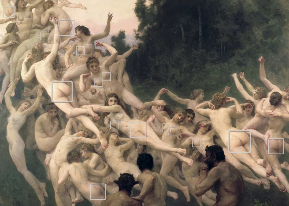 Forest Nymphs Dancing by Artelele — canvas wall art