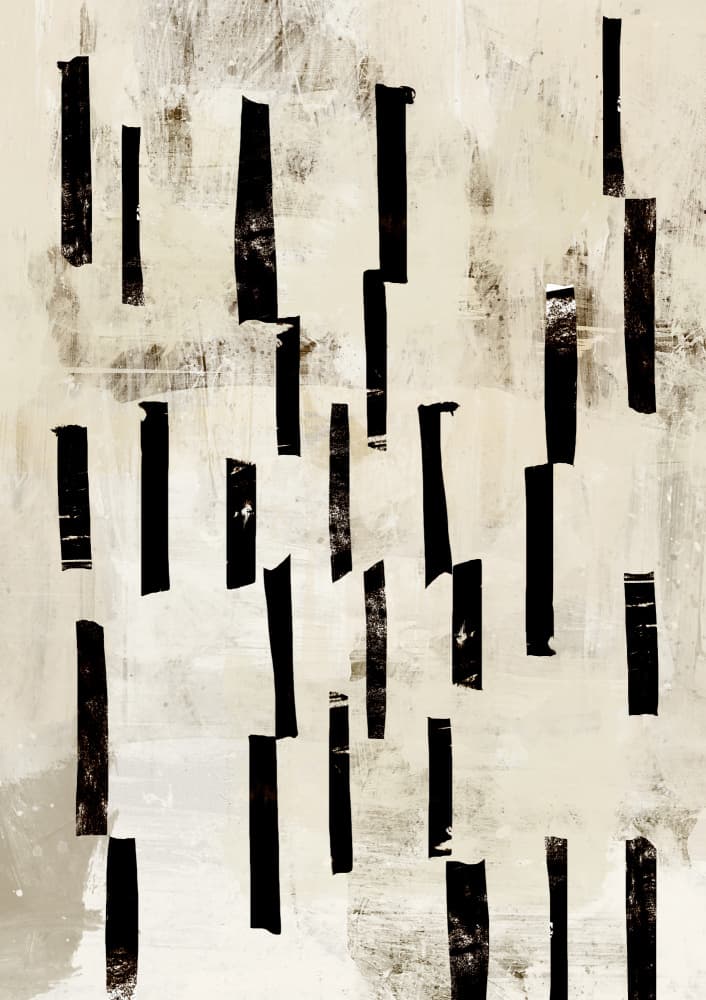 Minimal Lines by Dan Hobday — canvas wall art