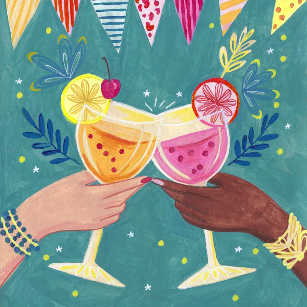 Cheers by Caroline Bonne Müller — canvas wall art