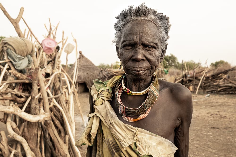 Dignified African Woman by Elena Molina — canvas wall art