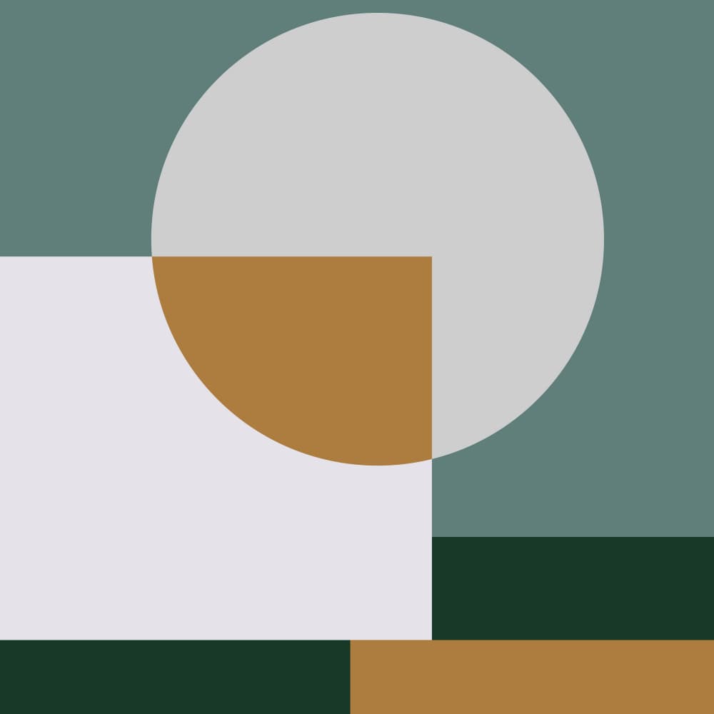 Modern Geometric Shapes by Nilesh Kulkarni — canvas wall art