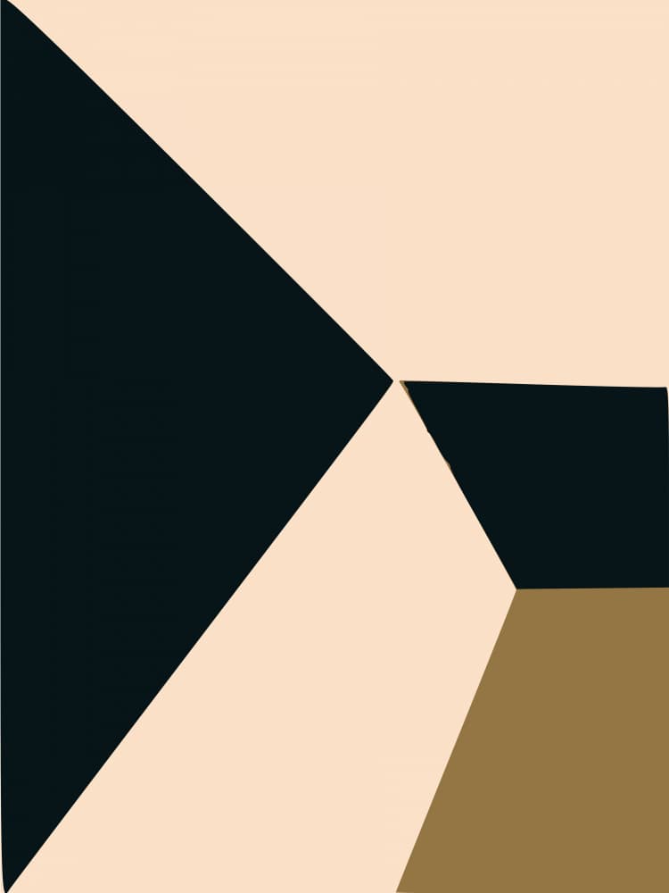 Modern Color Blocks by Little Dean — canvas wall art