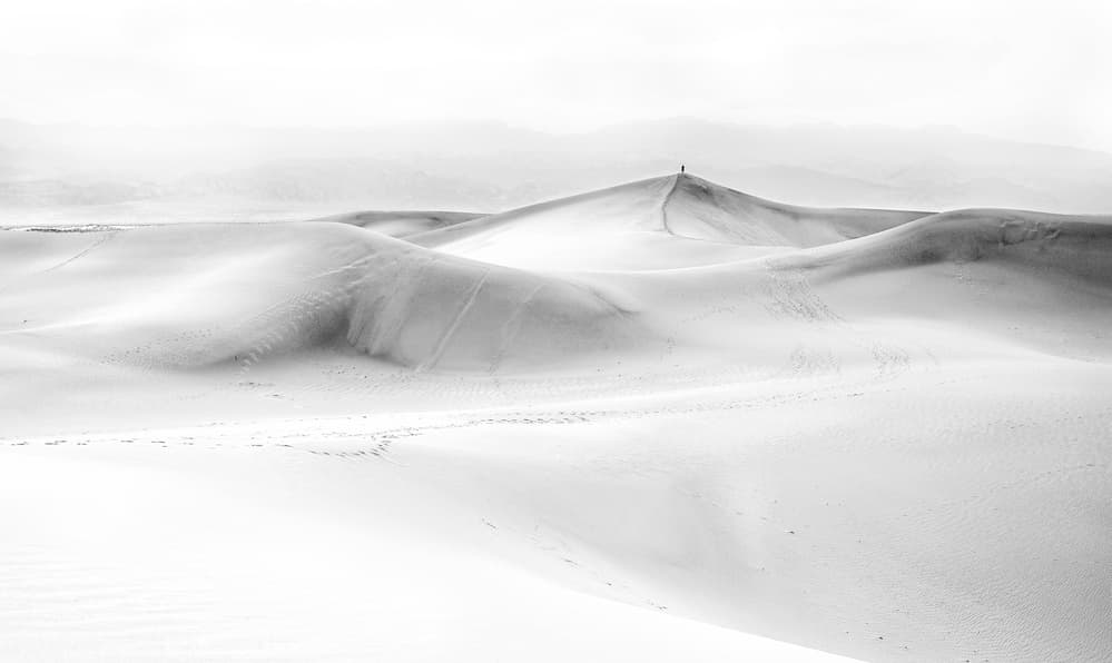Dune Peak Solitude by Giovanni Cavalli — canvas wall art