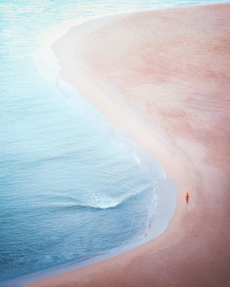 Coastal Solitude by David George — canvas wall art