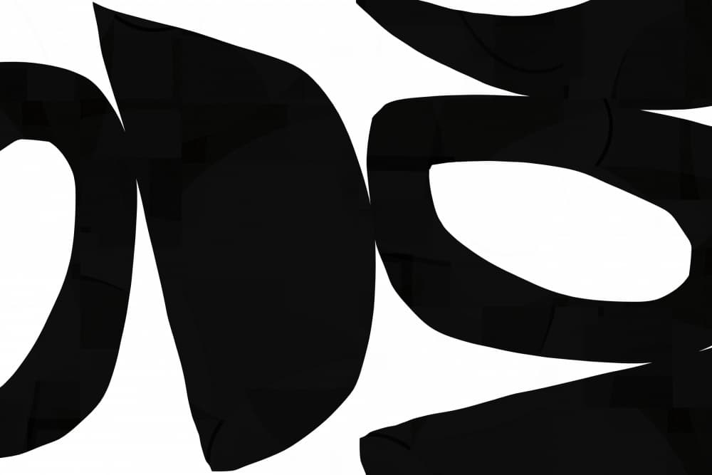 Bold Abstract Shapes by cartissi — canvas wall art