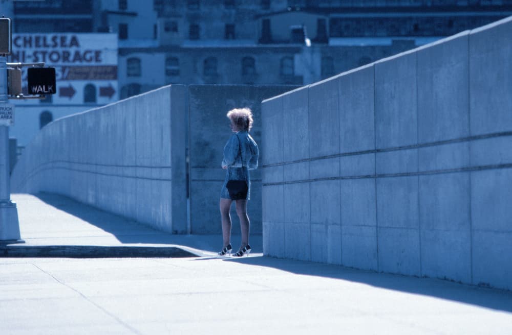 Blue Urban Solitude by Dieter Matthes — canvas wall art
