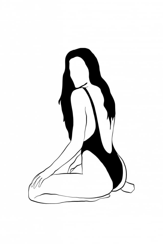 Femalesno01 by Treechild — canvas wall art