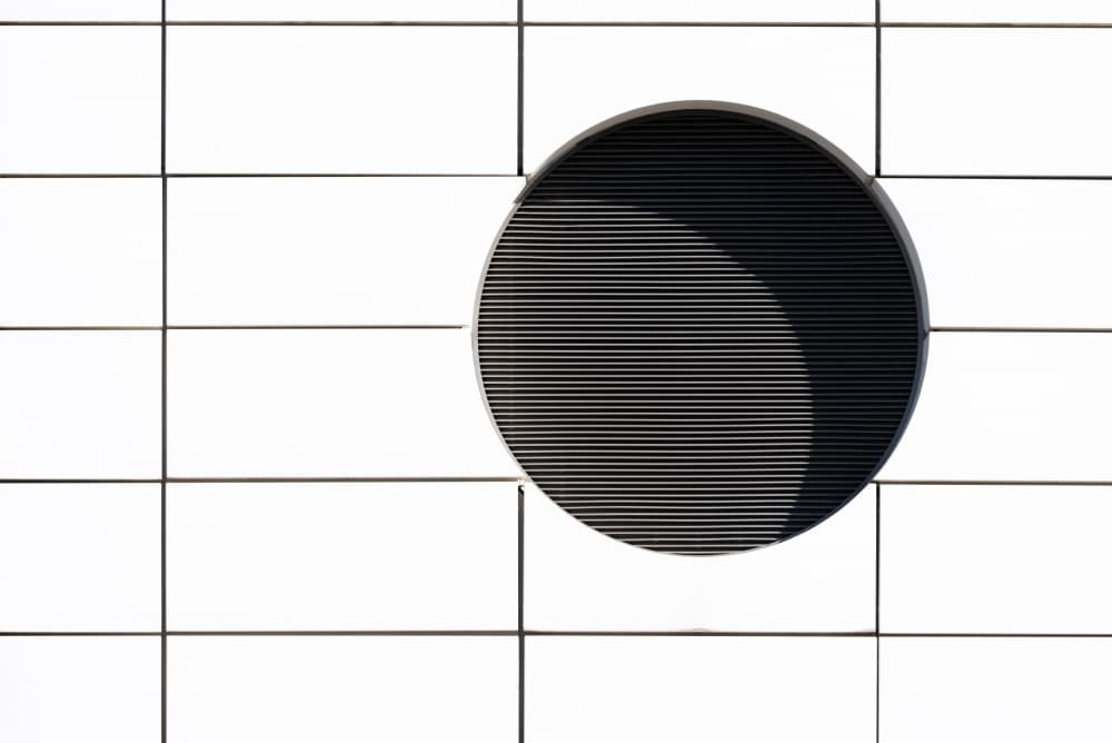 Modern Circle Grid by Georges Forster — canvas wall art