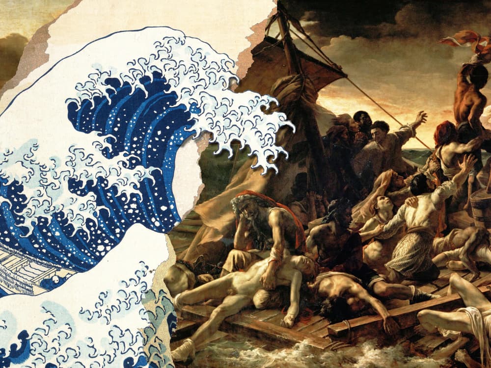 Tragedy In the Storm by Dikhotomy — canvas wall art