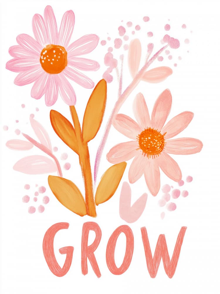 Blossom Journey by Treechild — canvas wall art