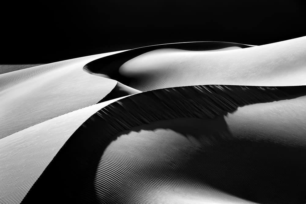 Flowing Desert Dunes by Mohammadreza Momeni — canvas wall art