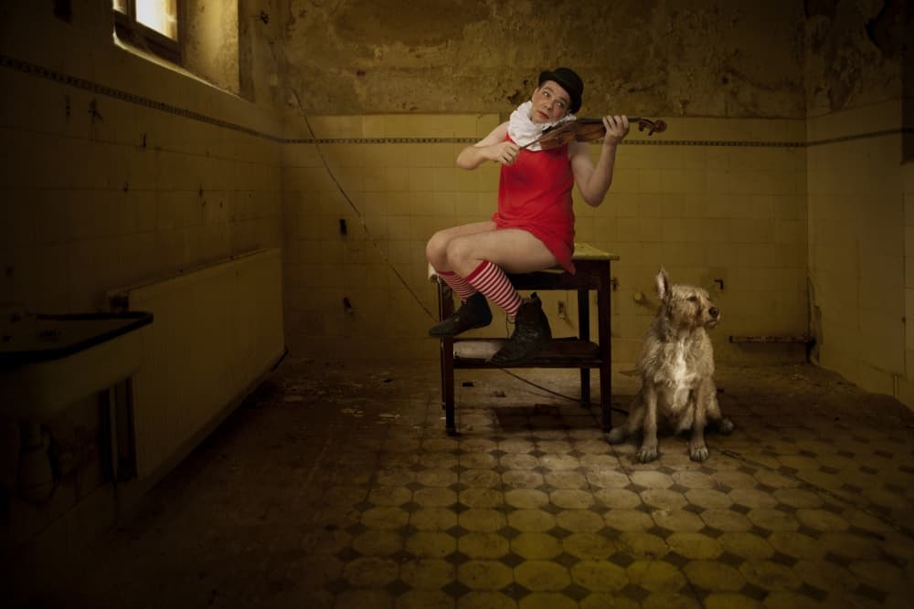 Quirky Room Serenade by Christine von Diepenbroek — canvas wall art