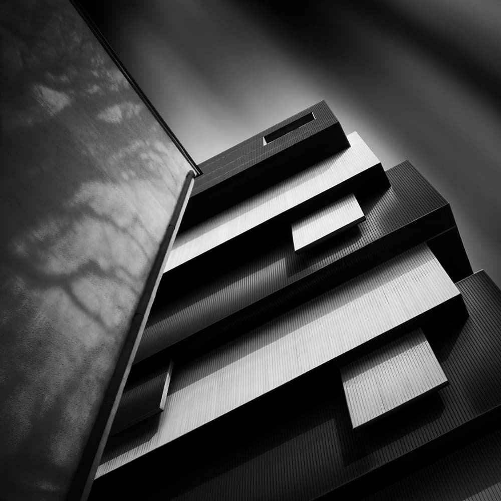 Modern Architectural Shadows by ajkabajka — canvas wall art