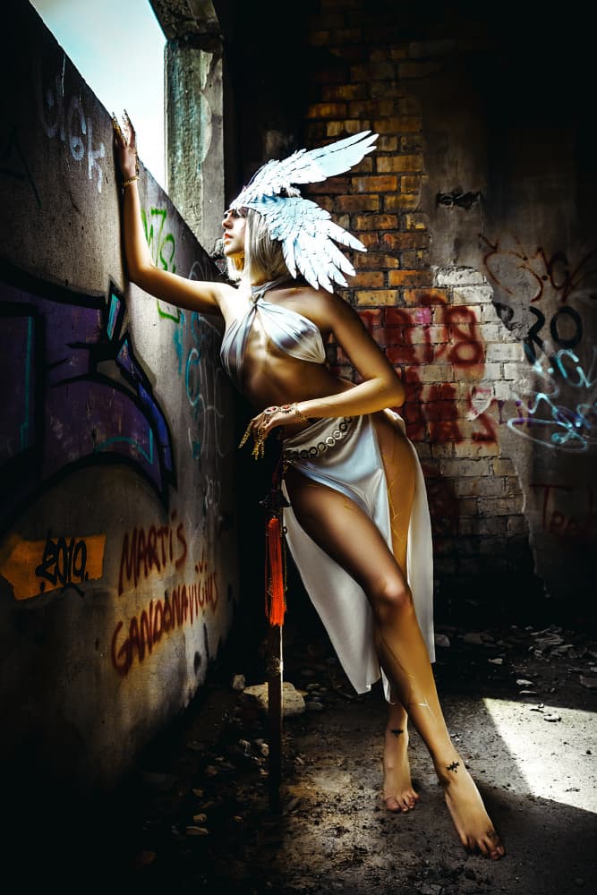 Urban Warrior Queen by Ruslan Bolgov — canvas wall art
