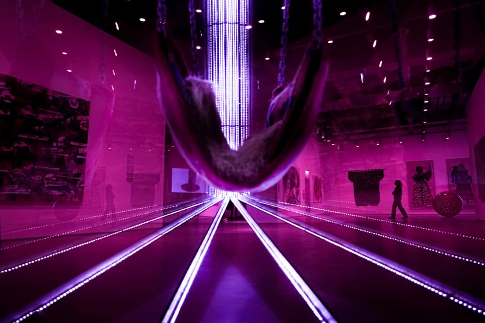 Futuristic Gallery Glow by Seray AK — canvas wall art