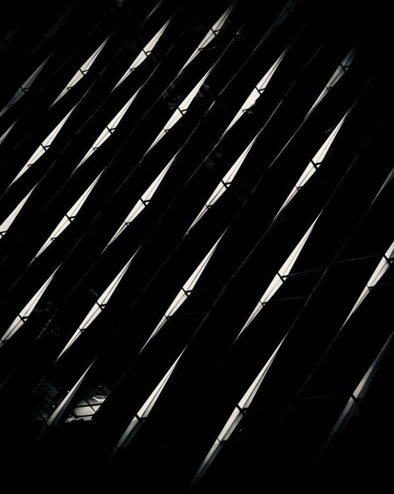 Sharp Diagonal Abstraction by Rob Darby — canvas wall art