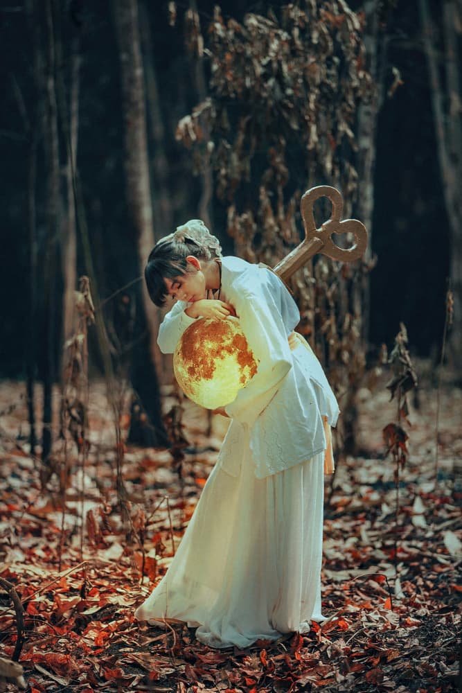 Enchanted Forest Key by Nick Amanda — canvas wall art
