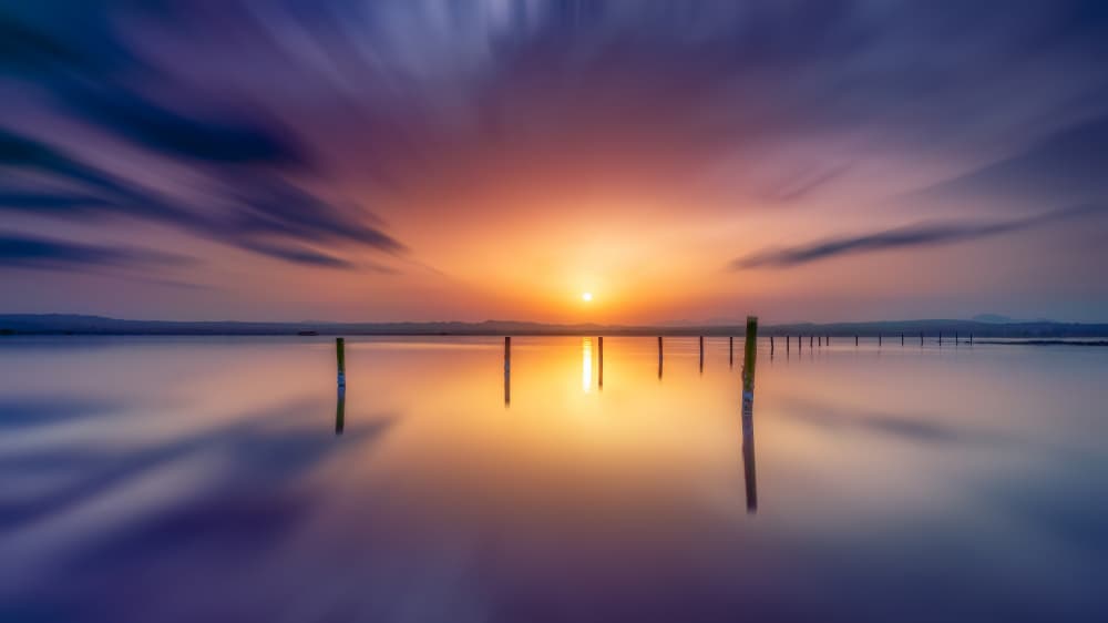 Serene Twilight Glow by Bartolome Lopez — canvas wall art