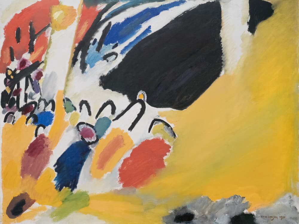 Impressions Iii (concert) 1911 by Wassily Kandinsky — canvas wall art