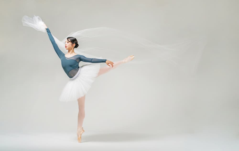 Graceful Ballerina Dance by Taketoshi Onodera — canvas wall art