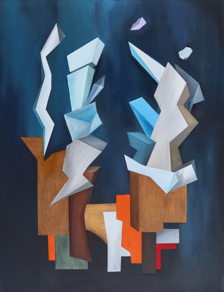 Abstract Geometric Forms by Alexander Trifonov — canvas wall art