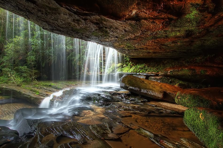 Hidden Cave Waterfall