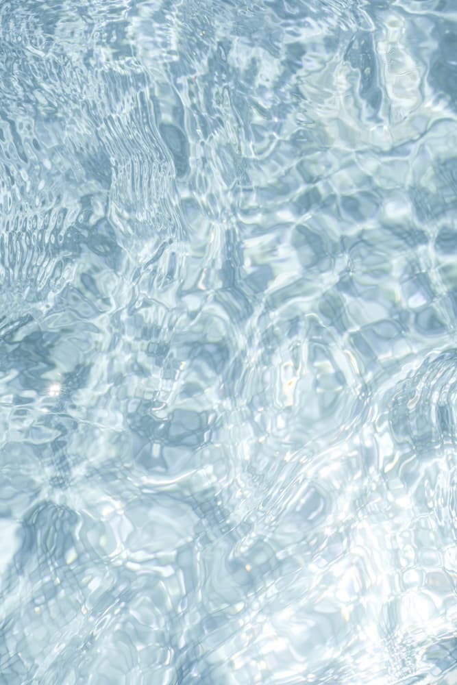 Clear Blue Water Ripples by Henrike Schenk — canvas wall art