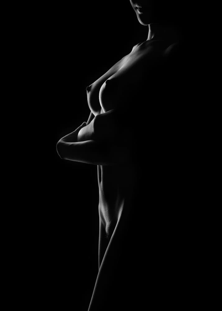 Sensual Female Form by Pi Rain — canvas wall art