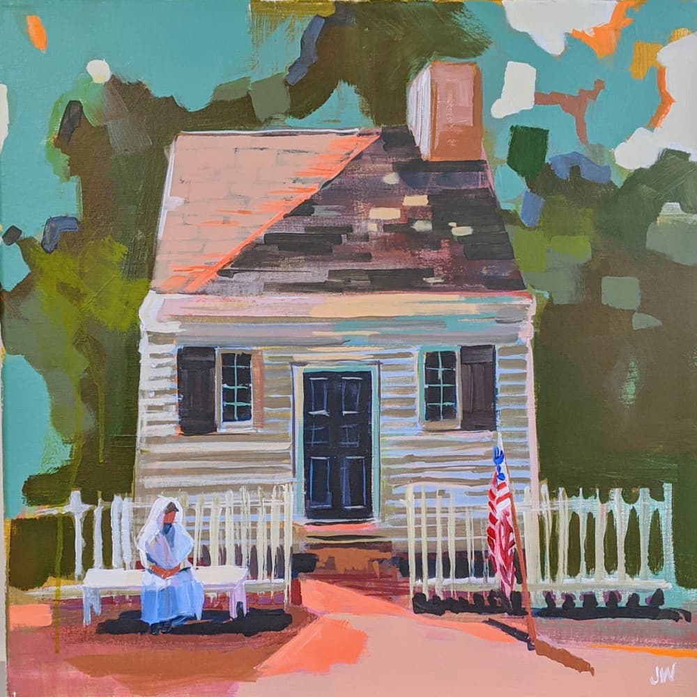 Virginia by Jenny Westenhofer — canvas wall art