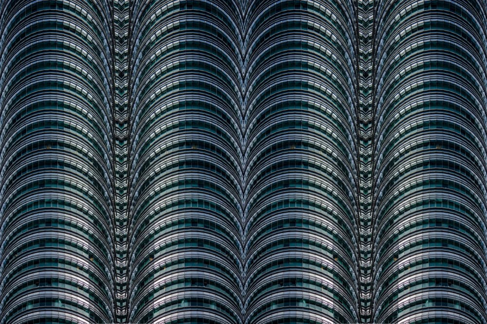 Sleek Architectural Curves by Miro Susta — canvas wall art