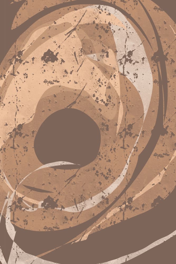 Distressed Earth Tones by Yuli Saputra — canvas wall art