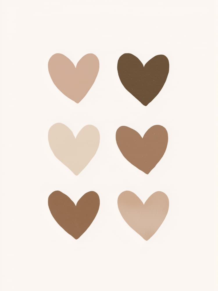 Harmony in Hearts by Treechild — canvas wall art