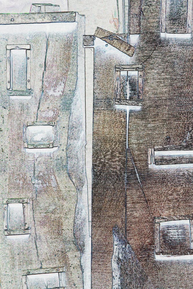 Gritty Urban Alley by Santhosh ch — canvas wall art