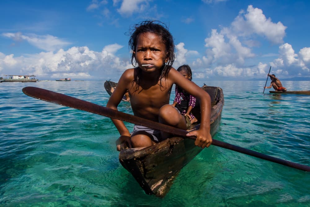 Ocean Child Journey by Hafiz Ismail — canvas wall art