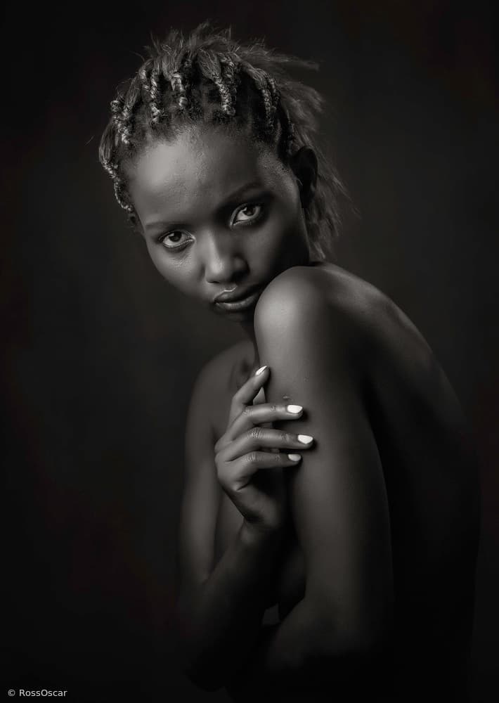 Sensual Studio Portrait by Catchlight Studio — canvas wall art