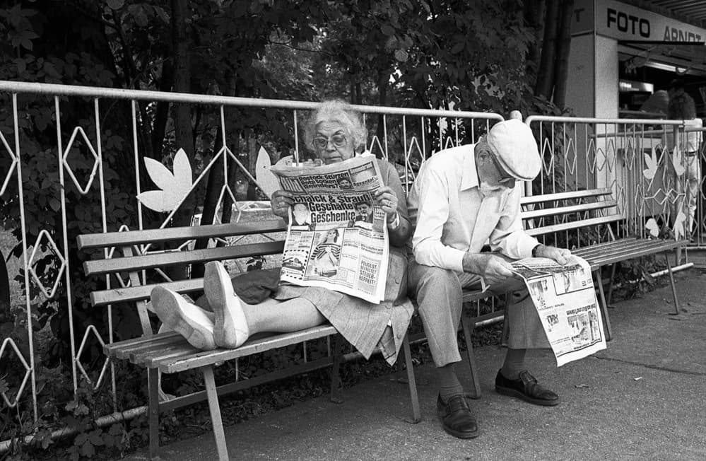 Quiet Afternoon Reading by Dieter Matthes — canvas wall art