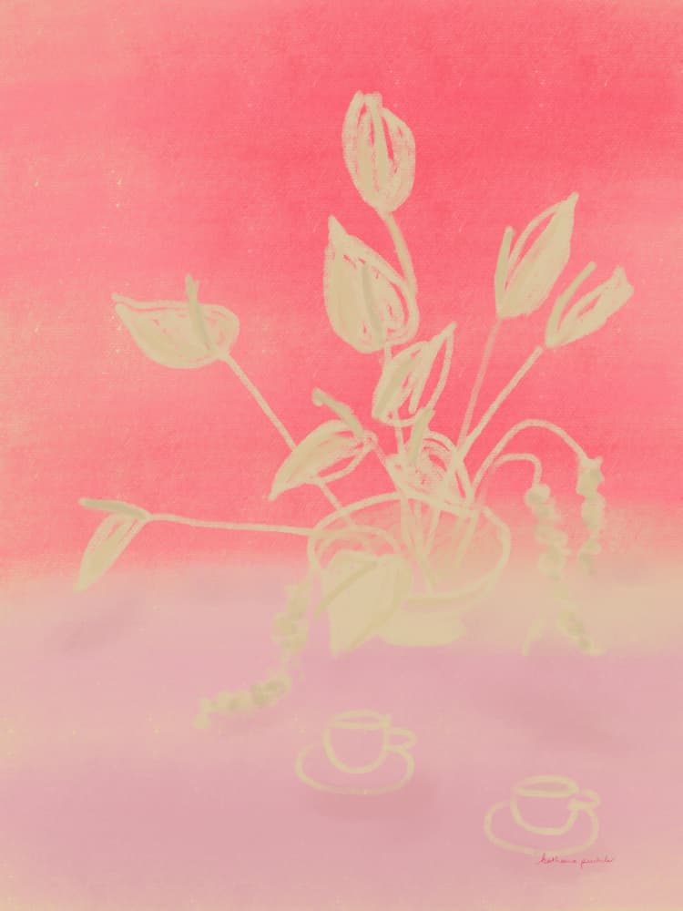 Raspberry Dream by Katharina Puritscher — canvas wall art
