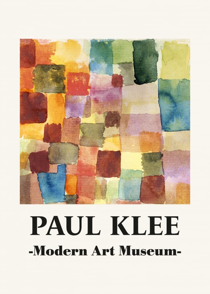 Untitled 1914 by Paul Klee — canvas wall art