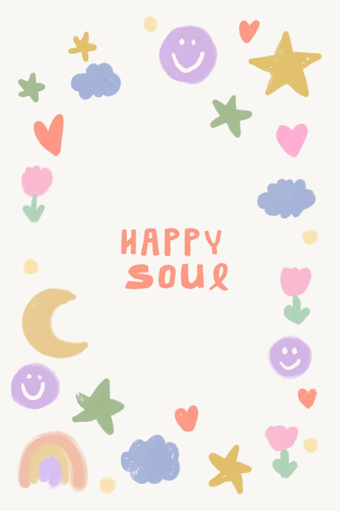 Cute Happy Soul by Treechild — canvas wall art