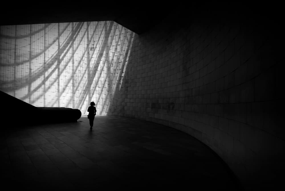 Modern Architectural Silhouette by Ezequiel59 — canvas wall art