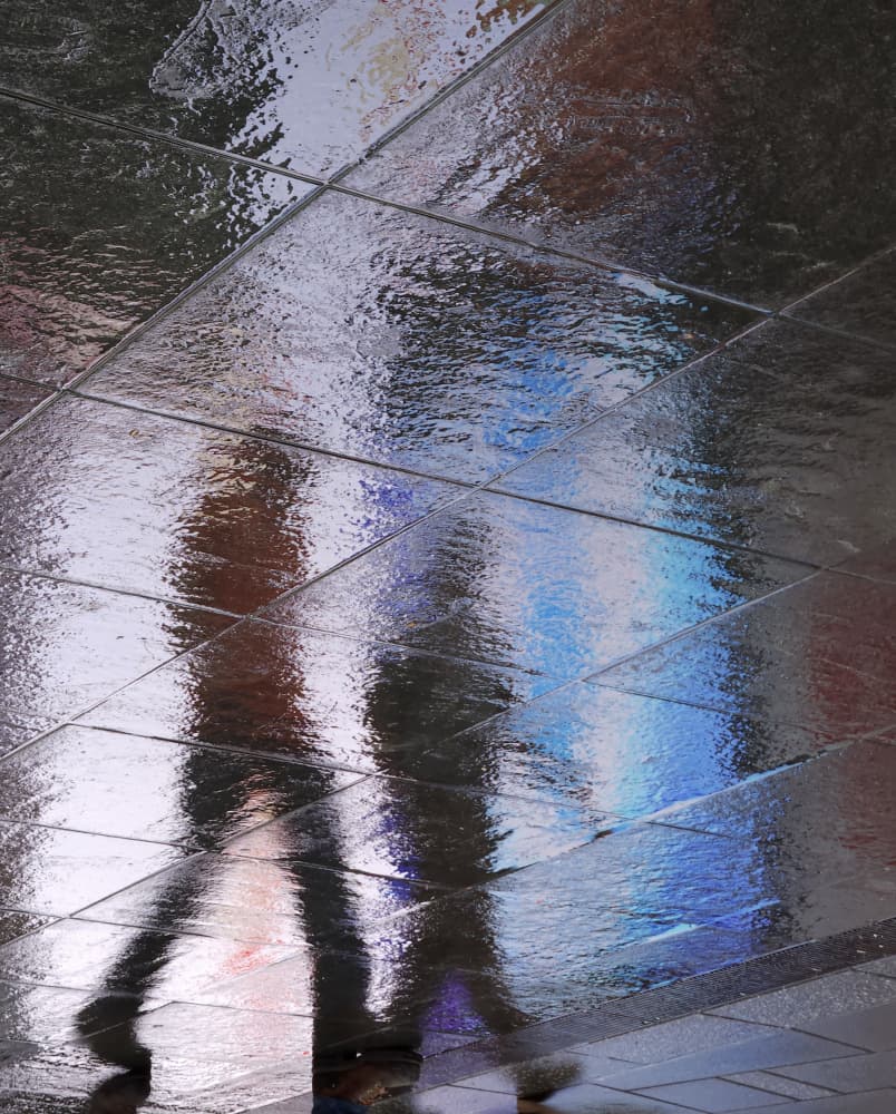 Abstract Urban Reflections by Ivan Lesica — canvas wall art