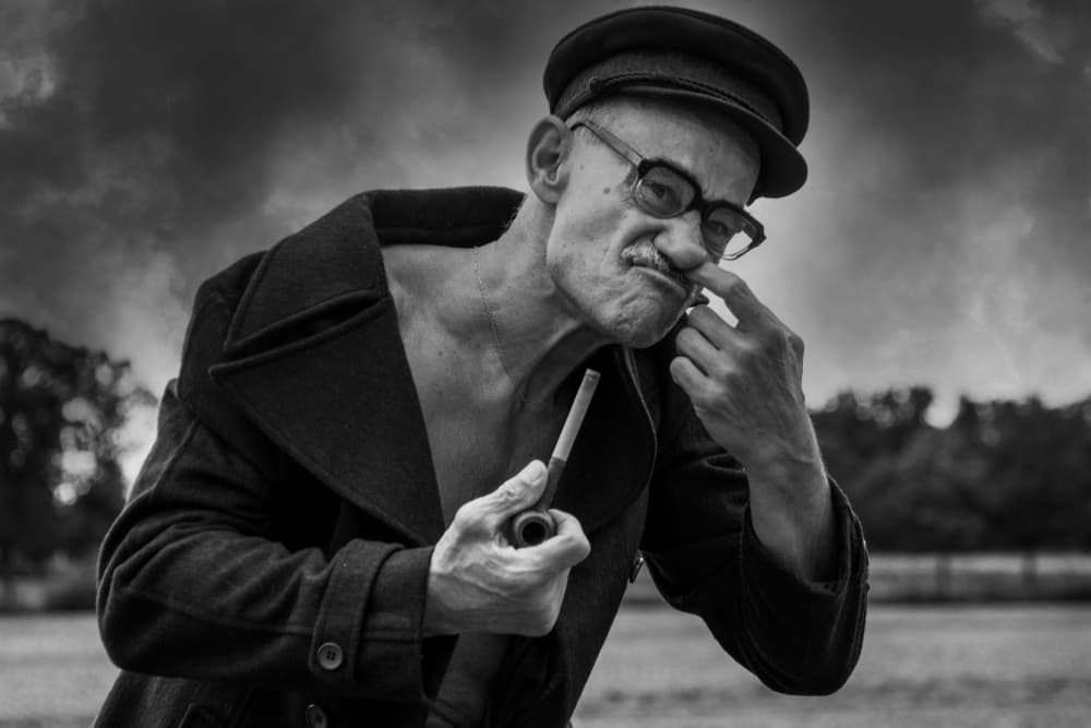 Quirky Sailor With Pipe by Christine von Diepenbroek — canvas wall art