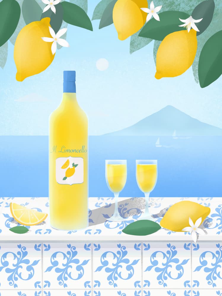 Limoncello by Petra Lizde — canvas wall art