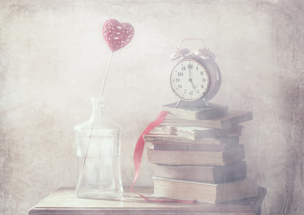 Dreamy Love Time by Delphine Devos — canvas wall art