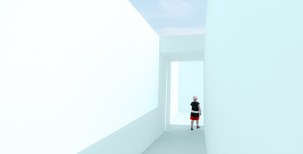 Walking Into Light by Marc Huybrighs — canvas wall art